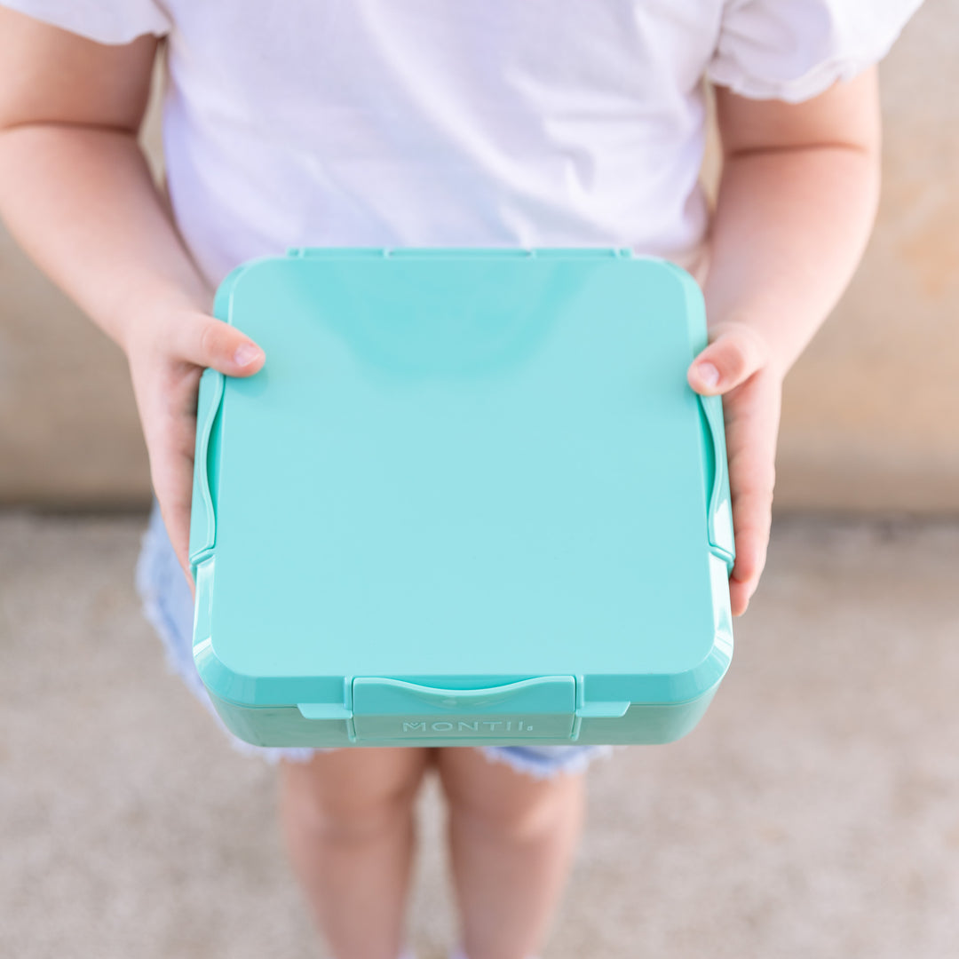 MontiiCo Bento Plus Lunch Box - Lagoon