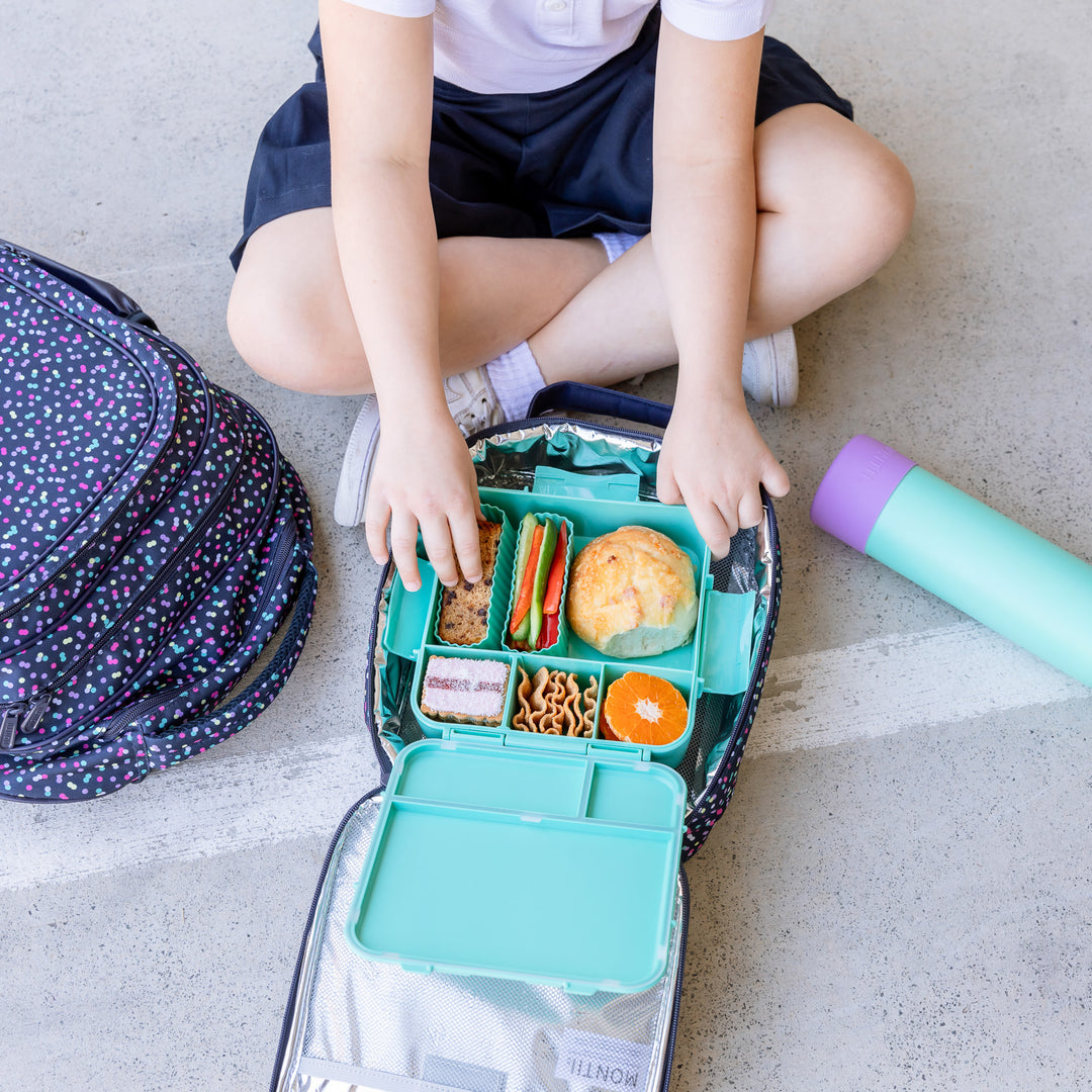 MontiiCo Bento Plus Lunch Box - Lagoon