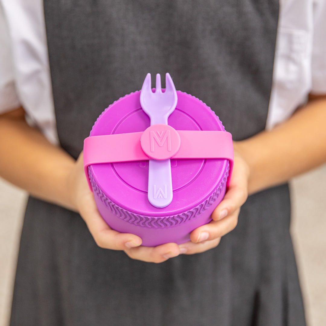 MontiiCo Insulated Food Jar - Mini - Fuchsia