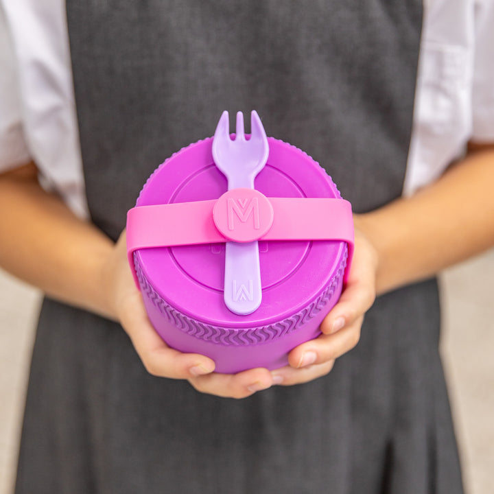 MontiiCo Insulated Food Jar - Mini - Fuchsia