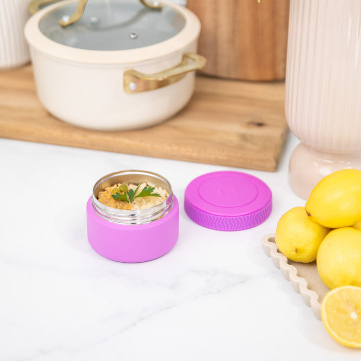 MontiiCo Insulated Food Jar - Mini - Fuchsia