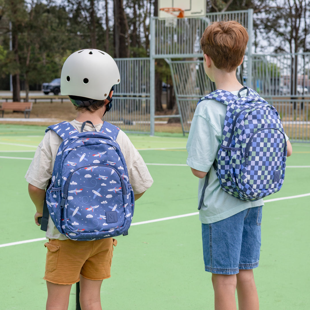 PRE-ORDER - MontiiCo Mini Backpack - Checkmate