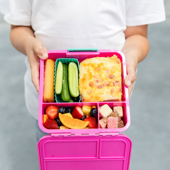 MontiiCo Bento Three Lunch Box - Unicorn Magic