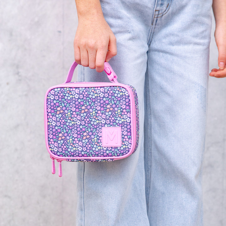 MontiiCo Mini Insulated Lunch Bag & Ice Pack - Meadow