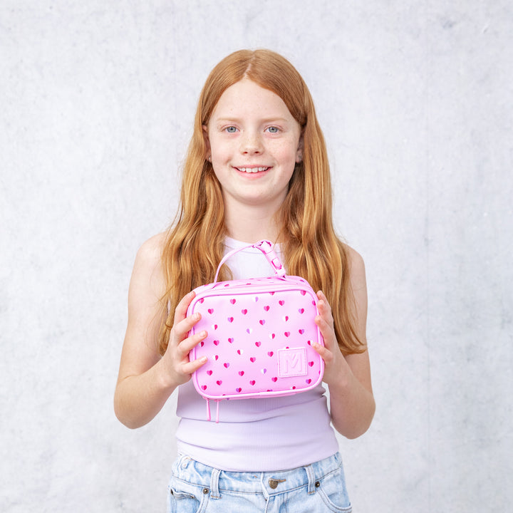 MontiiCo Mini Insulated Lunch Bag & Ice Pack - Sweetheart