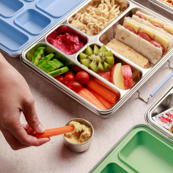 Nestling Stainless Steel Dipper Set - Dusty Pink