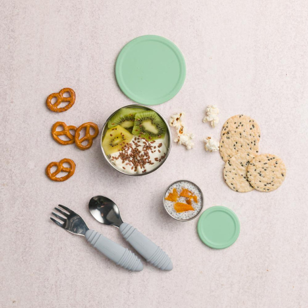 Nestling Stainless Steel Dipper Set - Sage