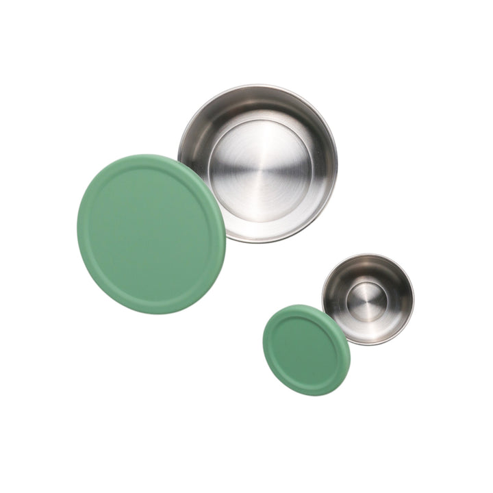 Nestling Stainless Steel Dipper Set - Sage
