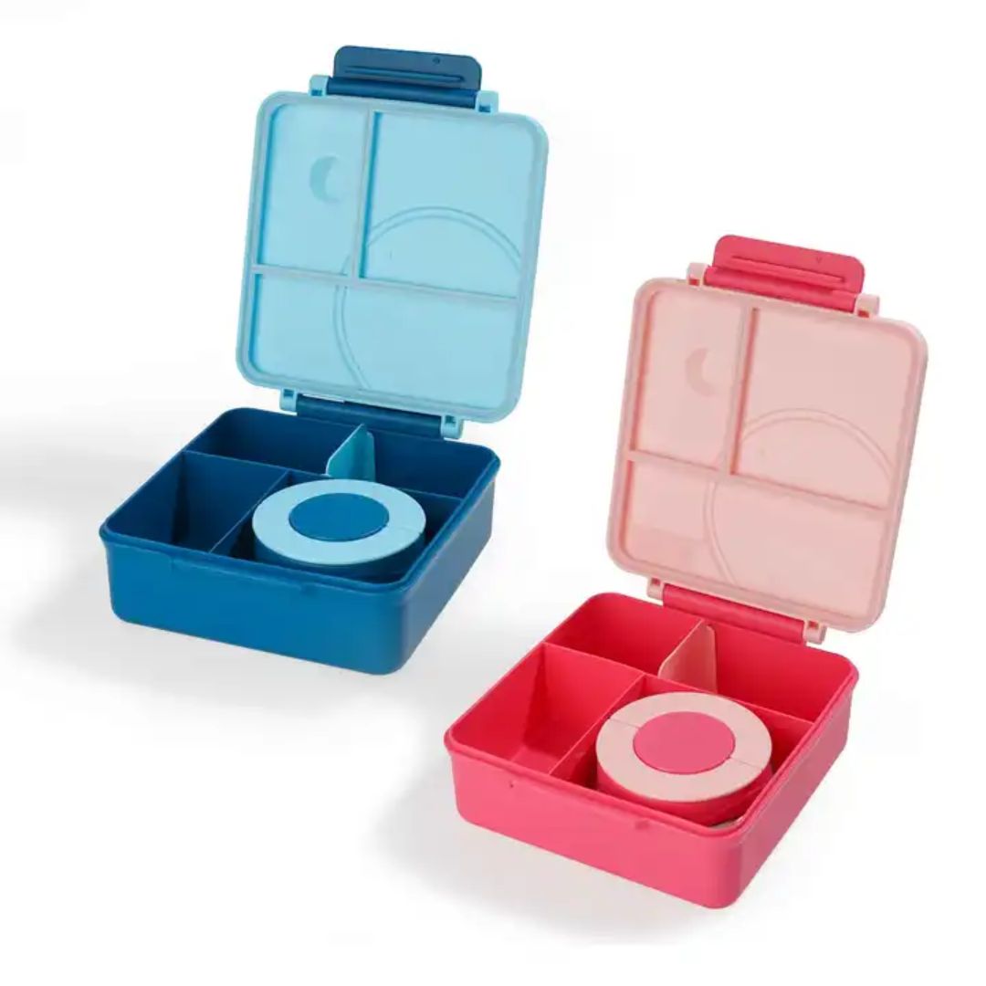 Mum Made Yum Maxi Bento Lunch Box + Food Jar - Blue