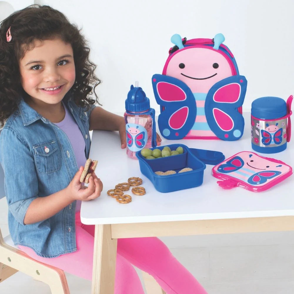 Skip Hop Lunch Box Kit - Butterfly