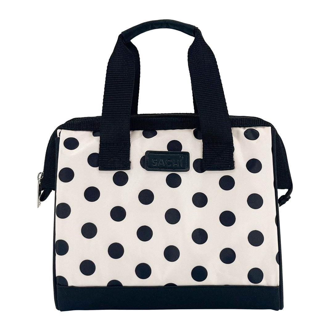 Sachi Insulated Lunch Tote - Polka Dots