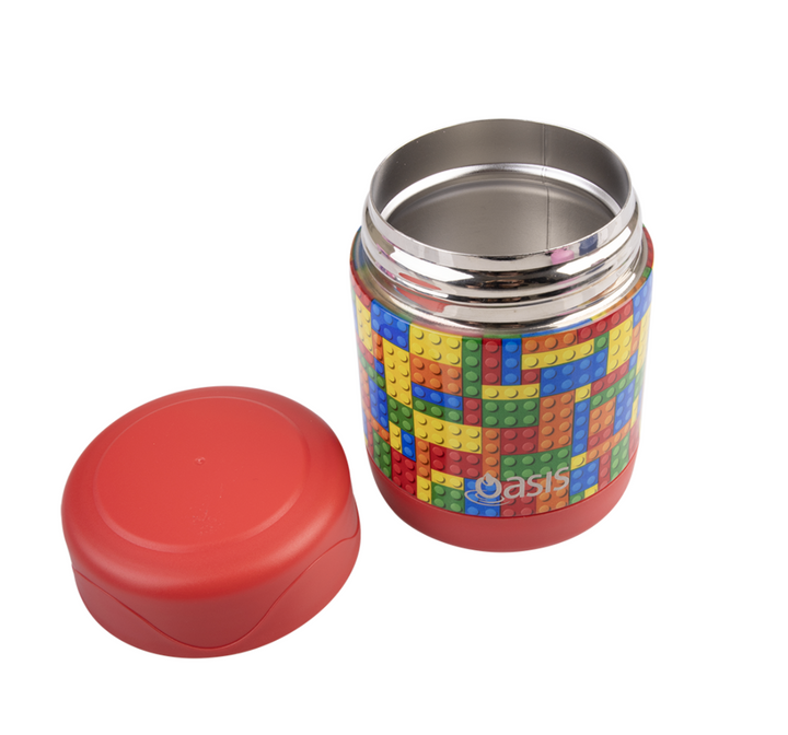 Sachi Insulated Lunch Bag, Food Jar & Bottle Bundle - Bricks