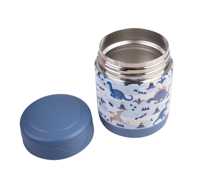 Sachi Insulated Lunch Bag, Food Jar & Bottle Bundle - Dinosaur Land