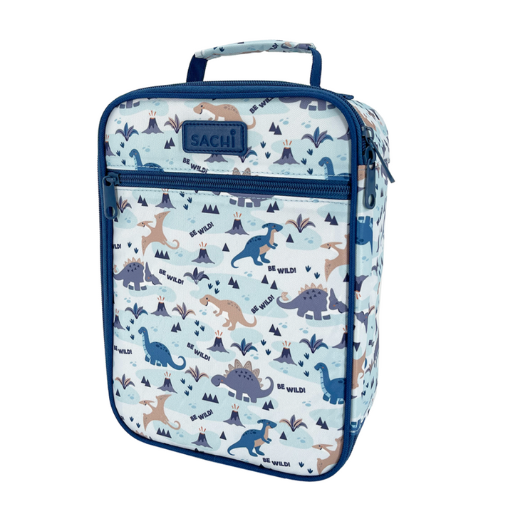 Sachi Insulated Lunch Bag, Food Jar & Bottle Bundle - Dinosaur Land