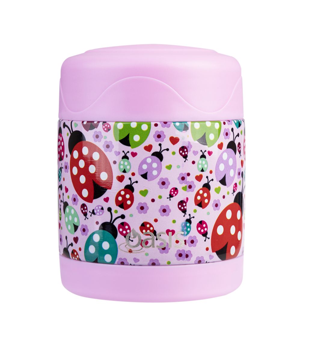 Sachi Insulated Lunch Bag, Food Jar & Bottle Bundle - Lovely Ladybugs