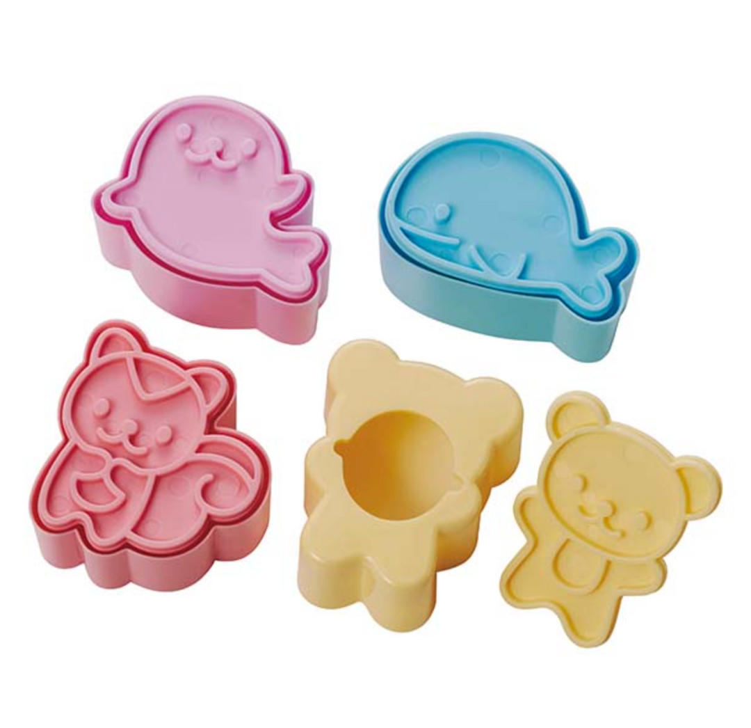 Animal Friends Bread Cutter & Stamp Set