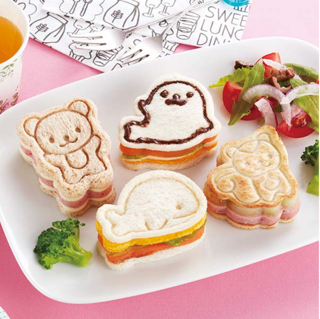 Animal Friends Bread Cutter & Stamp Set