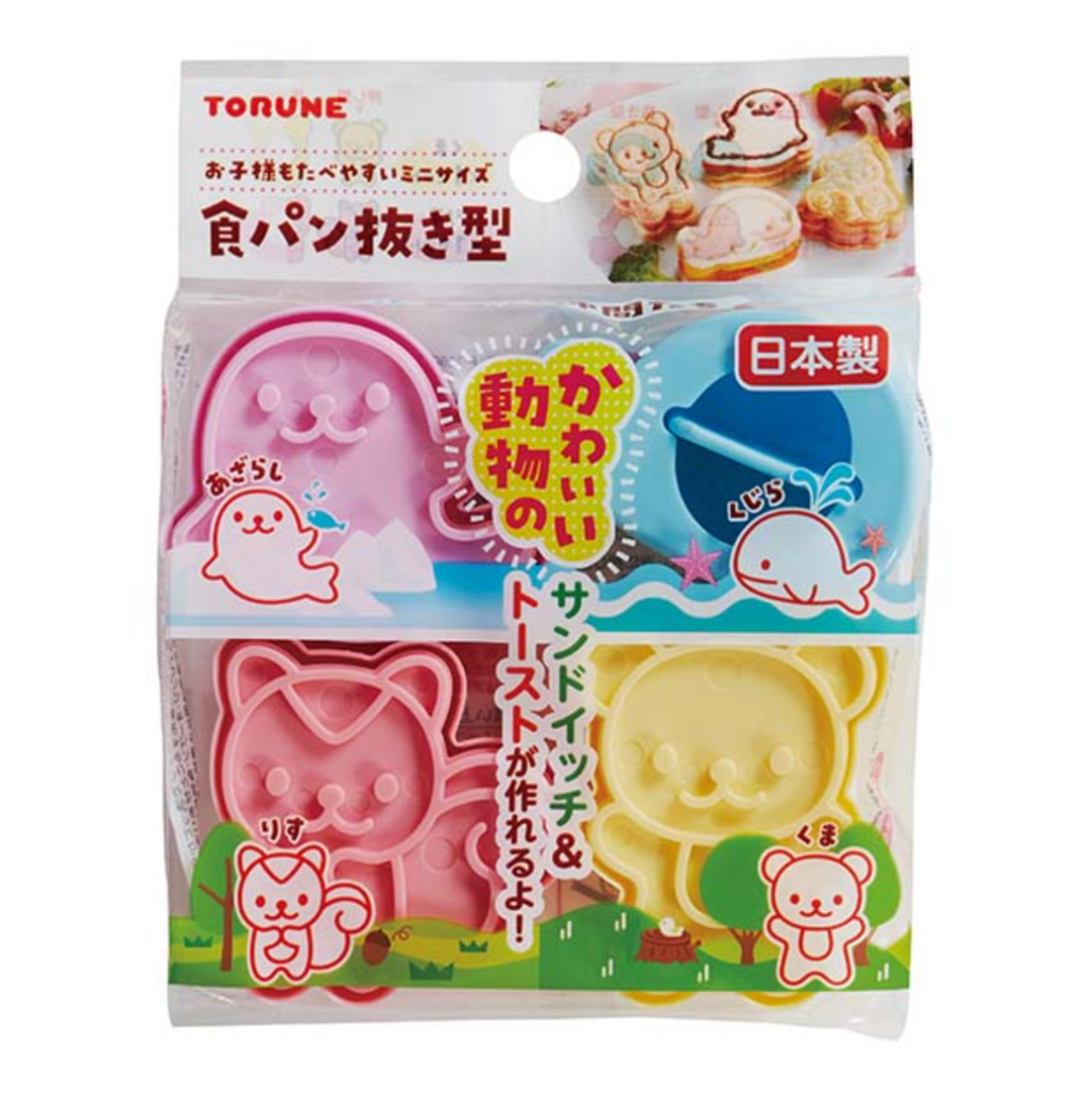 Animal Friends Bread Cutter & Stamp Set