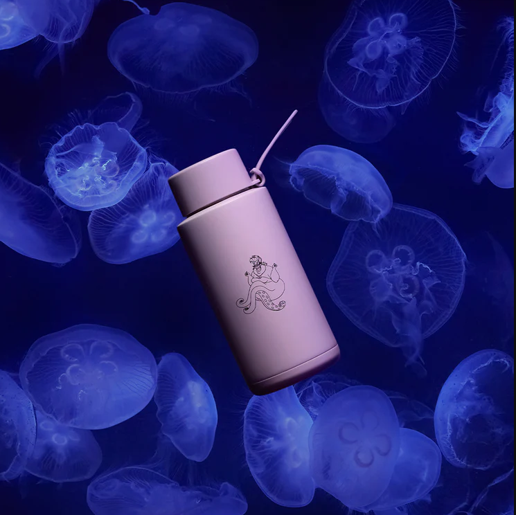 Frank Green Insulated Drink Bottle 1L Disney - Ursula