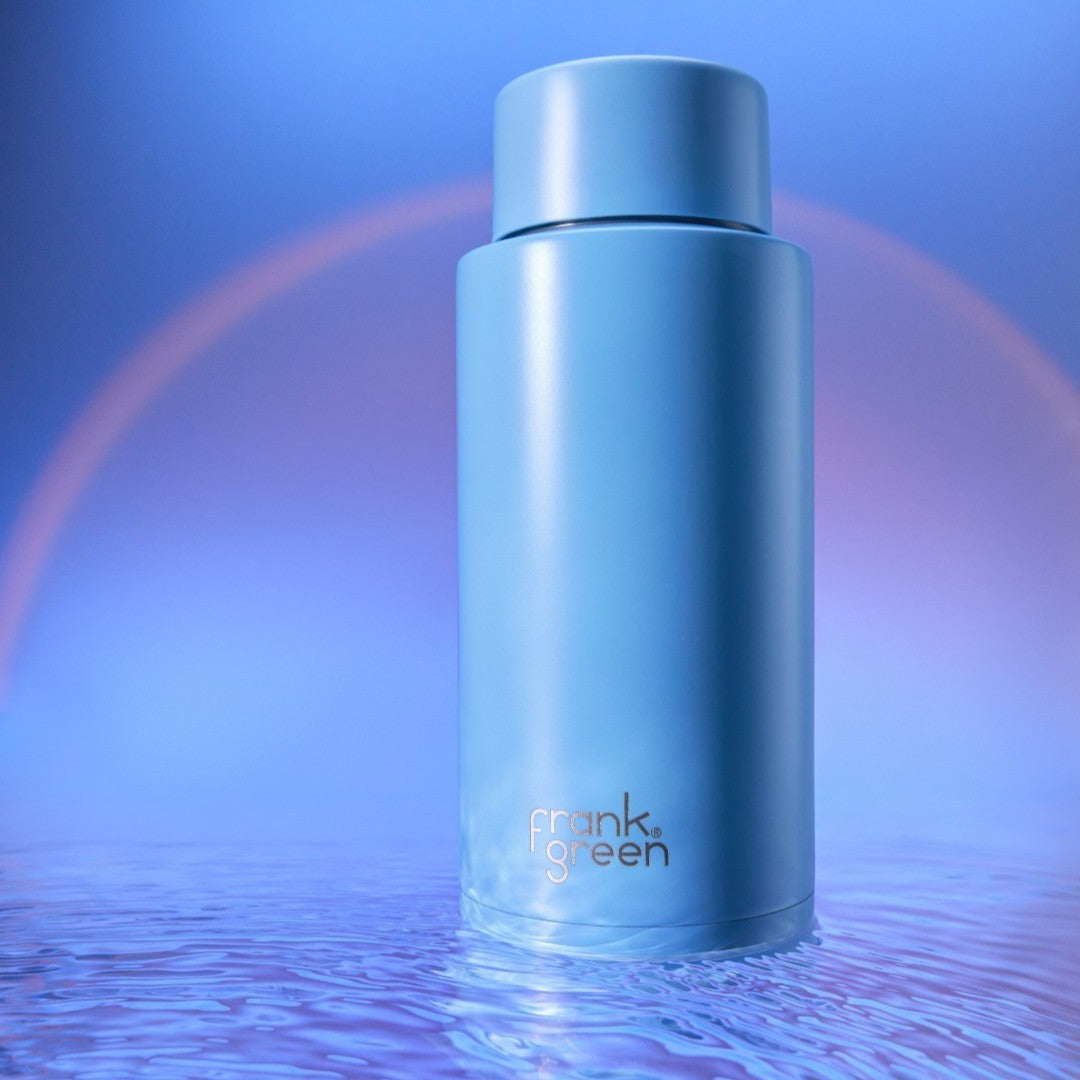 Frank Green Insulated Drink Bottle 1L - Sky Blue