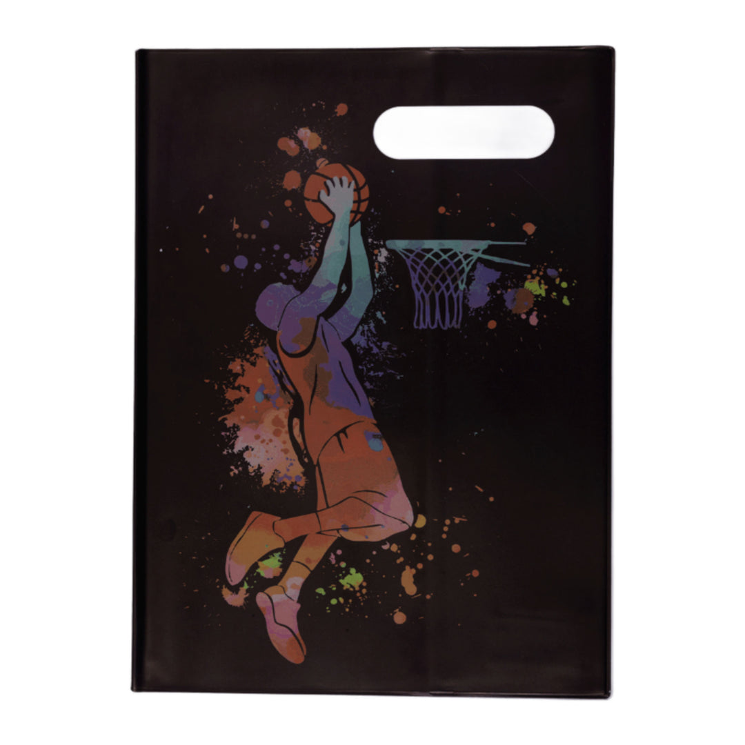 Spencil Book Cover - 9 x 7 Exercise Book - Basketball