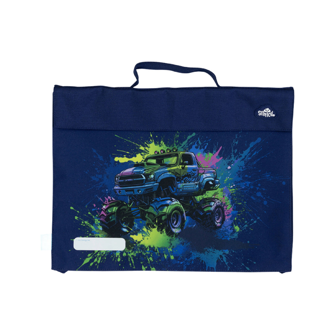 Spencil Library Bag - Mega Wheels