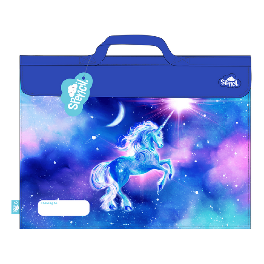 Spencil Library Bag - Moonlit Unicorn