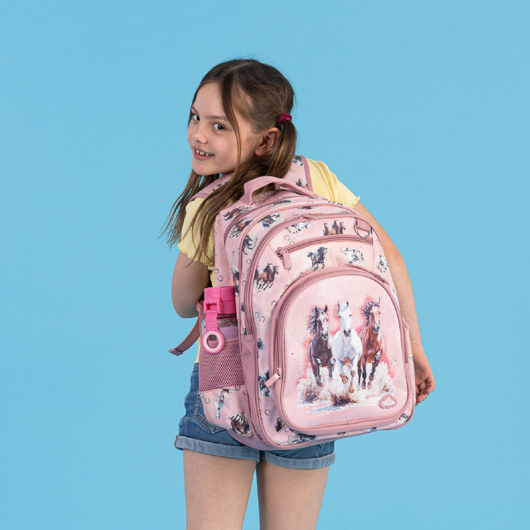 Spencil Big Kids Backpack - Wild Horses