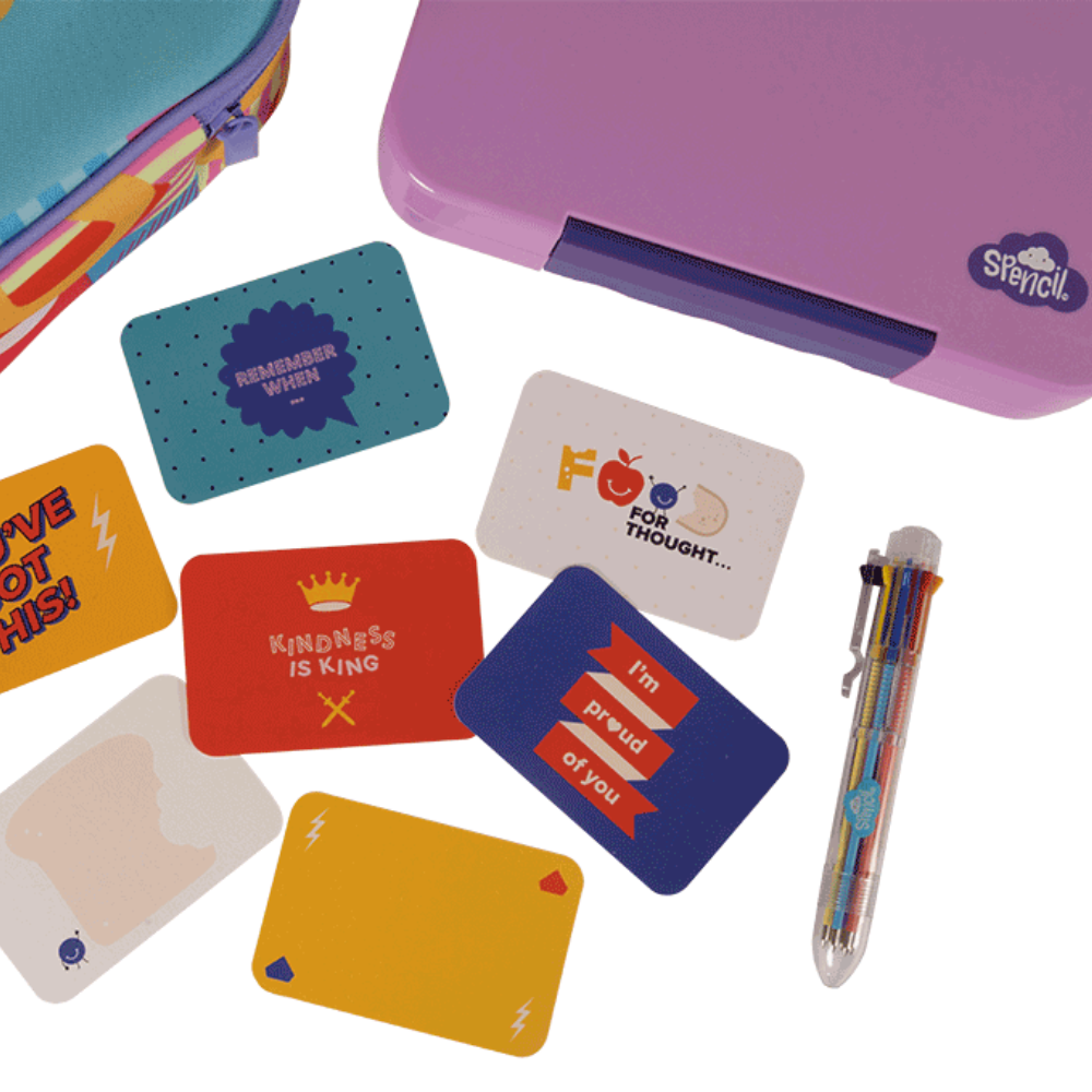 Spencil MaD Love Lunch Box Notes