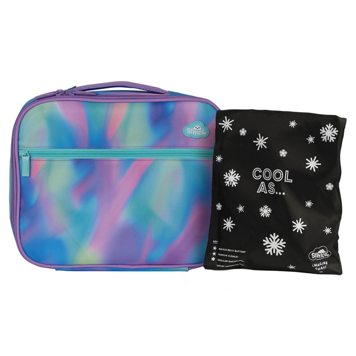 Spencil BIG Cooler Lunch Bag + Chill Pack - Aurora