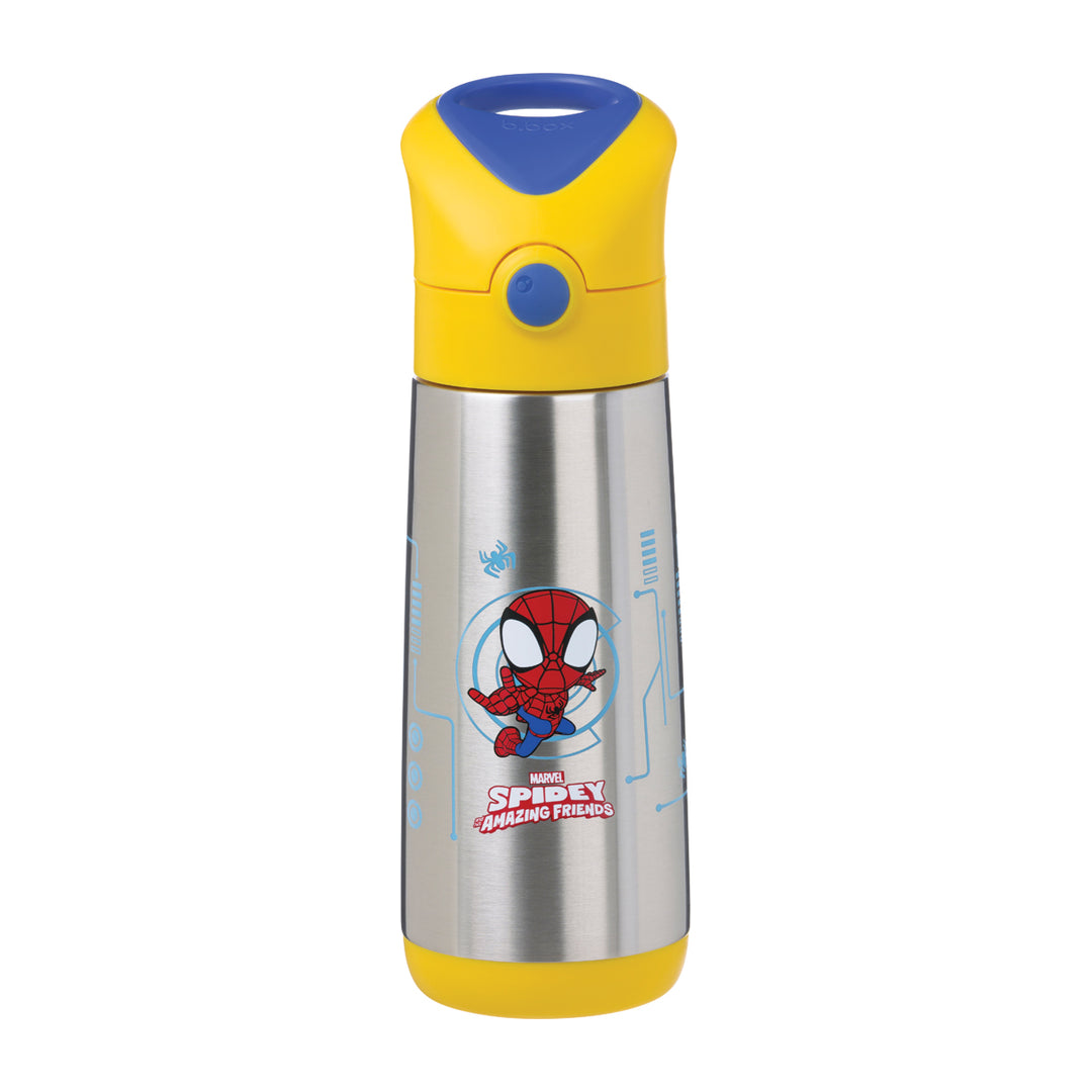 PRE-ORDER - b.box Insulated Drink Bottle 500ml - Spidey