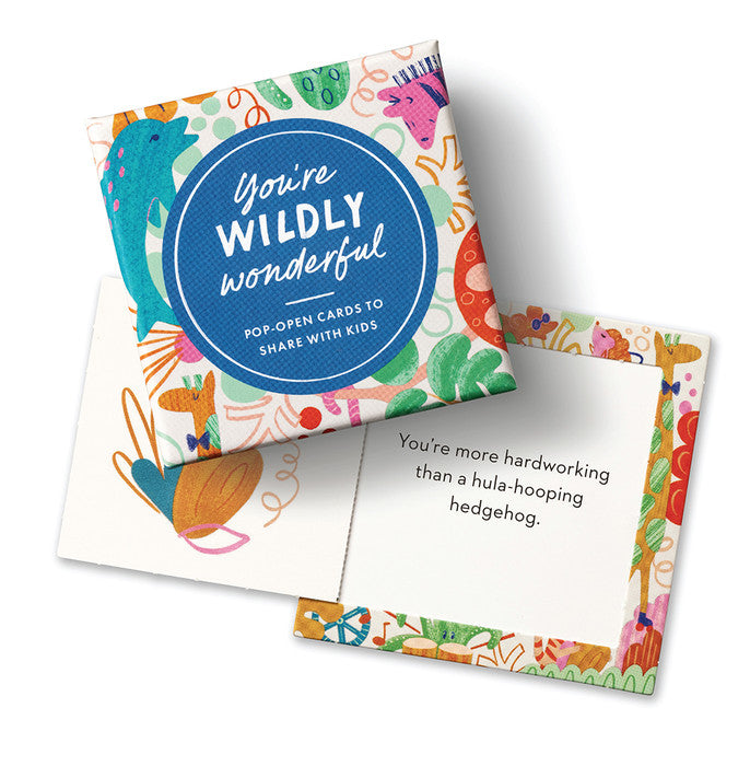 ThoughtFulls for Kids Pop Open Cards - You're Wildly Wonderful