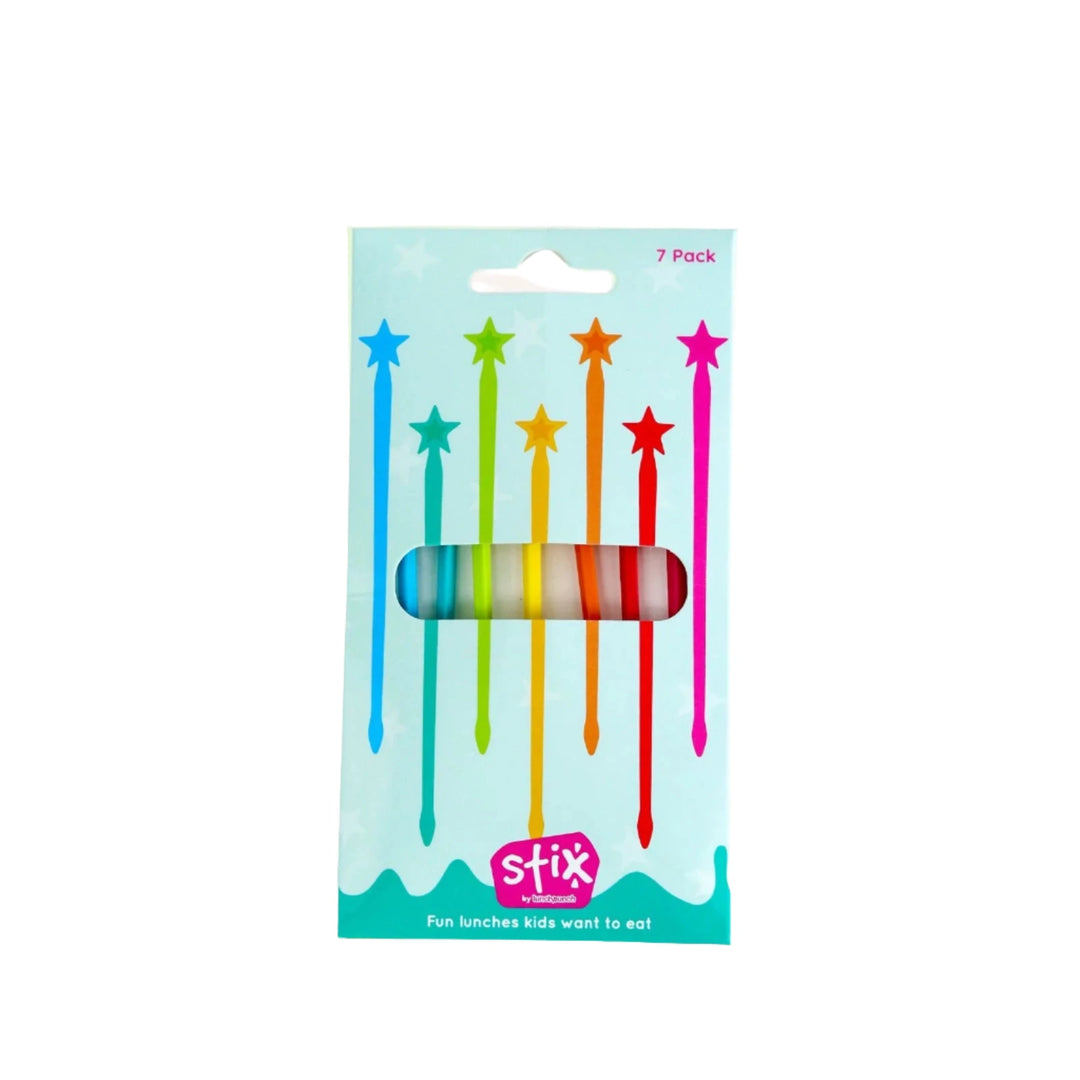 STIX Long Kebab Food Picks - Brights