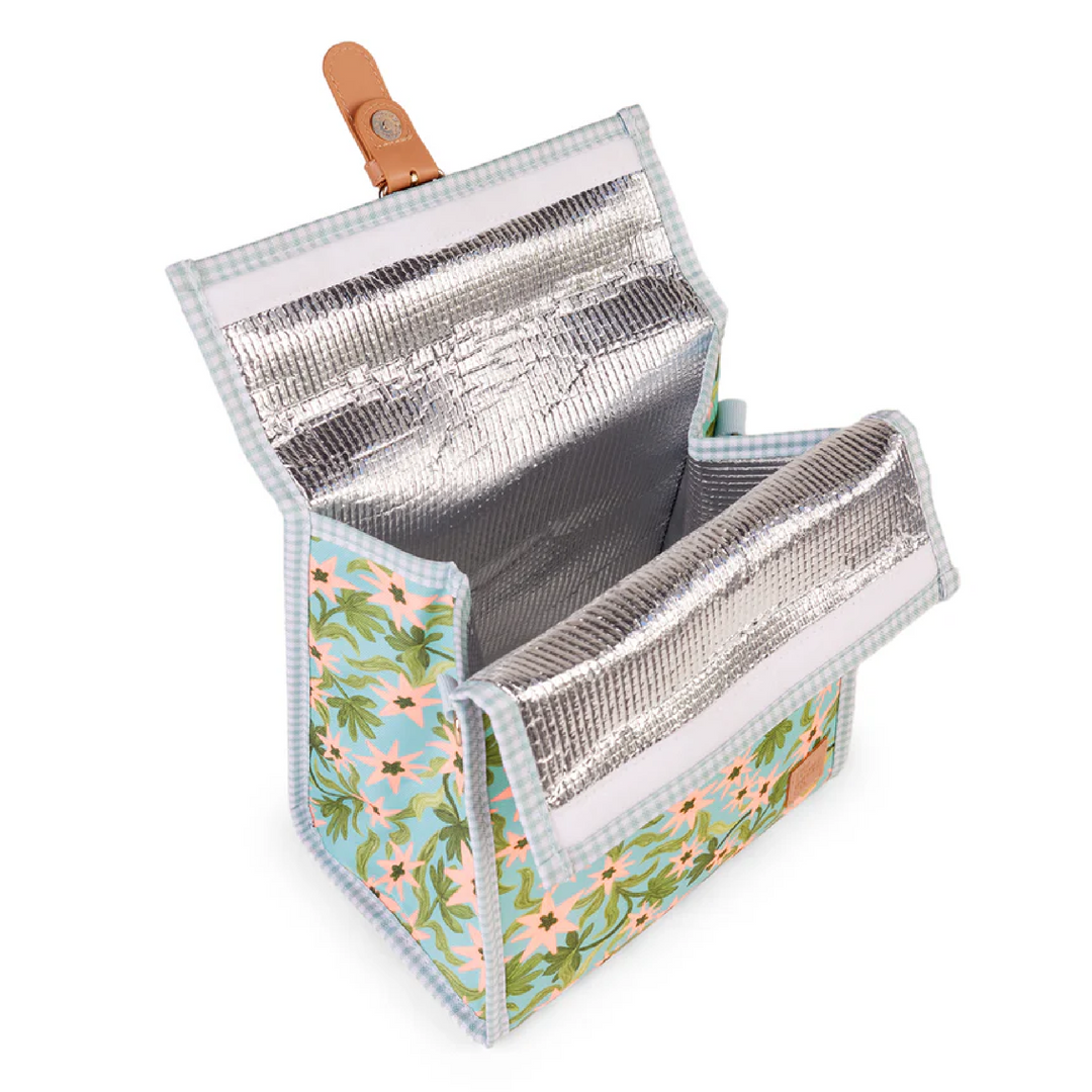The Somewhere Co. Insulated Lunch Satchel - Seaflower