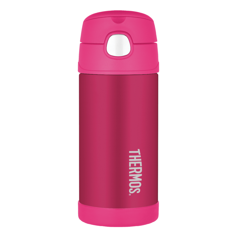 Thermos Funtainer 12 Ounce Bottle Pink [並行輸入品] Thermos Funtainer Insulated Drink Bottle | The Bento Buzz