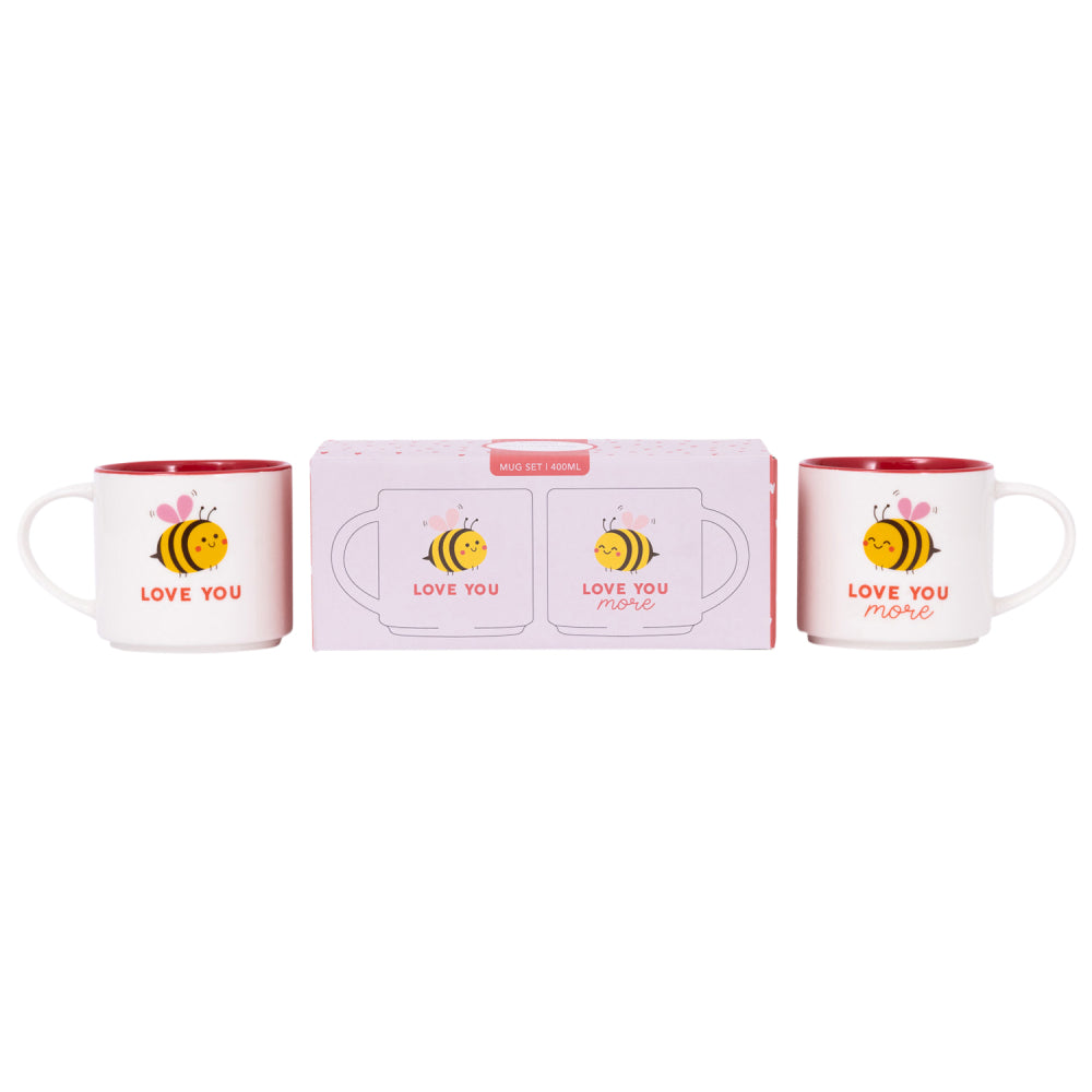 Love You Bee Mug Set