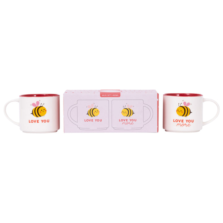 Love You Bee Mug Set