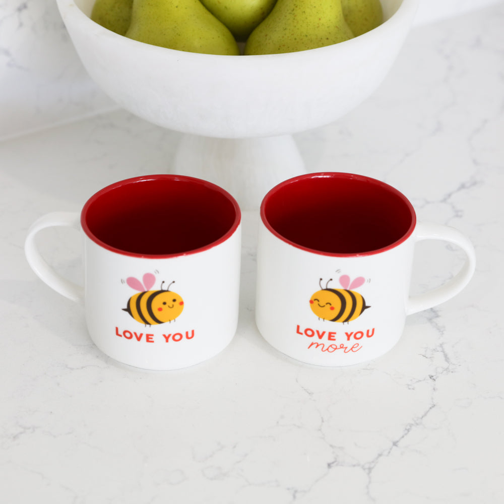 Love You Bee Mug Set