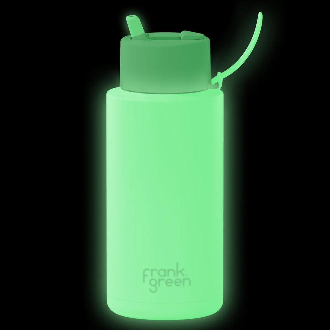 Frank Green GLOW Insulated Drink Bottle 1L - Aurora Glow