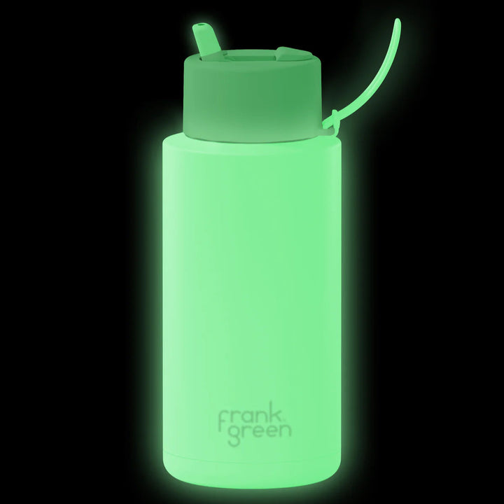 Frank Green GLOW Insulated Drink Bottle 1L - Aurora Glow