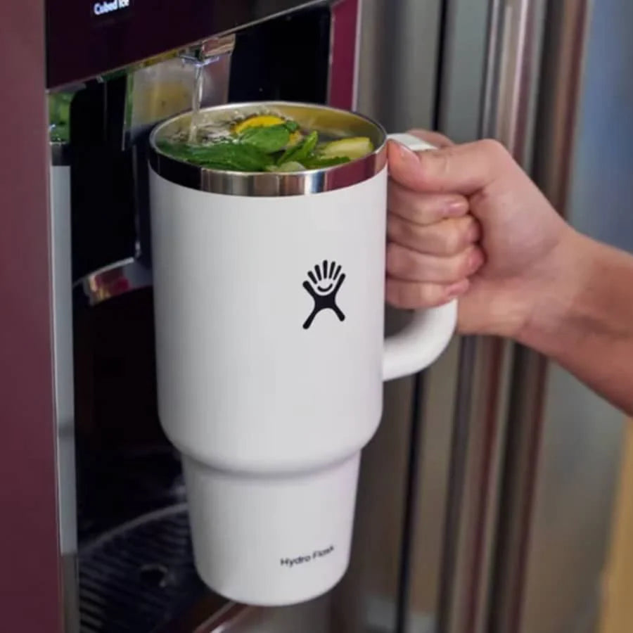 Hydro Flask 40oz Travel Tumbler - White