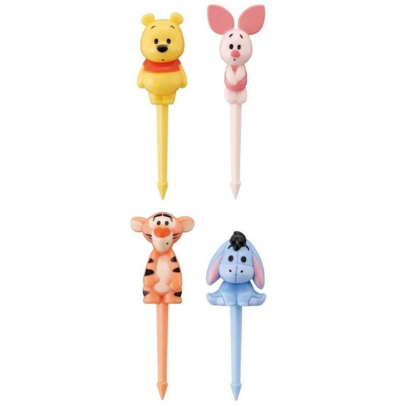 Winnie The Pooh Food Picks - 4pk