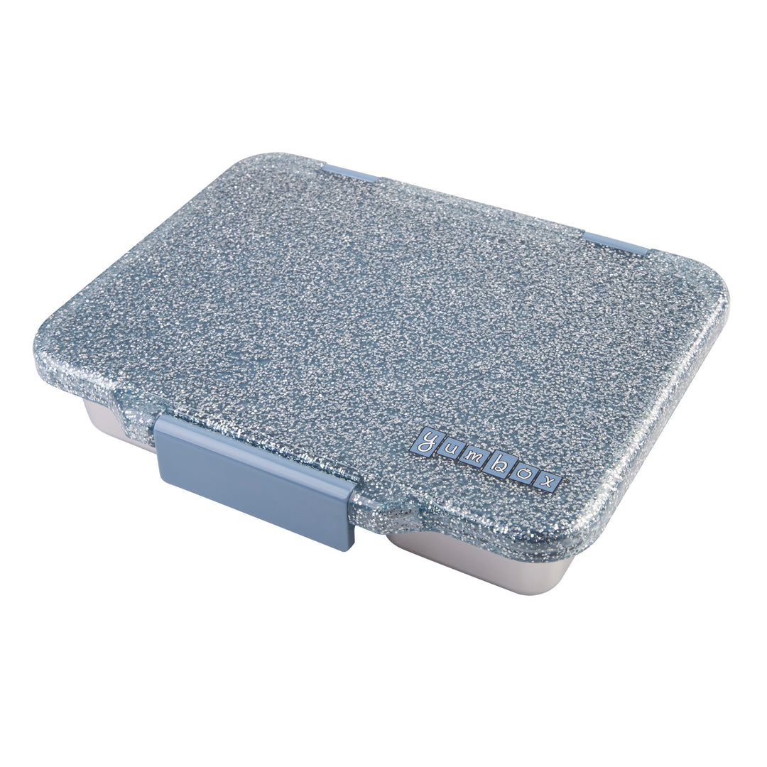 Yumbox Prêt Stainless Steel Bento Box - Paris Blue Glitter