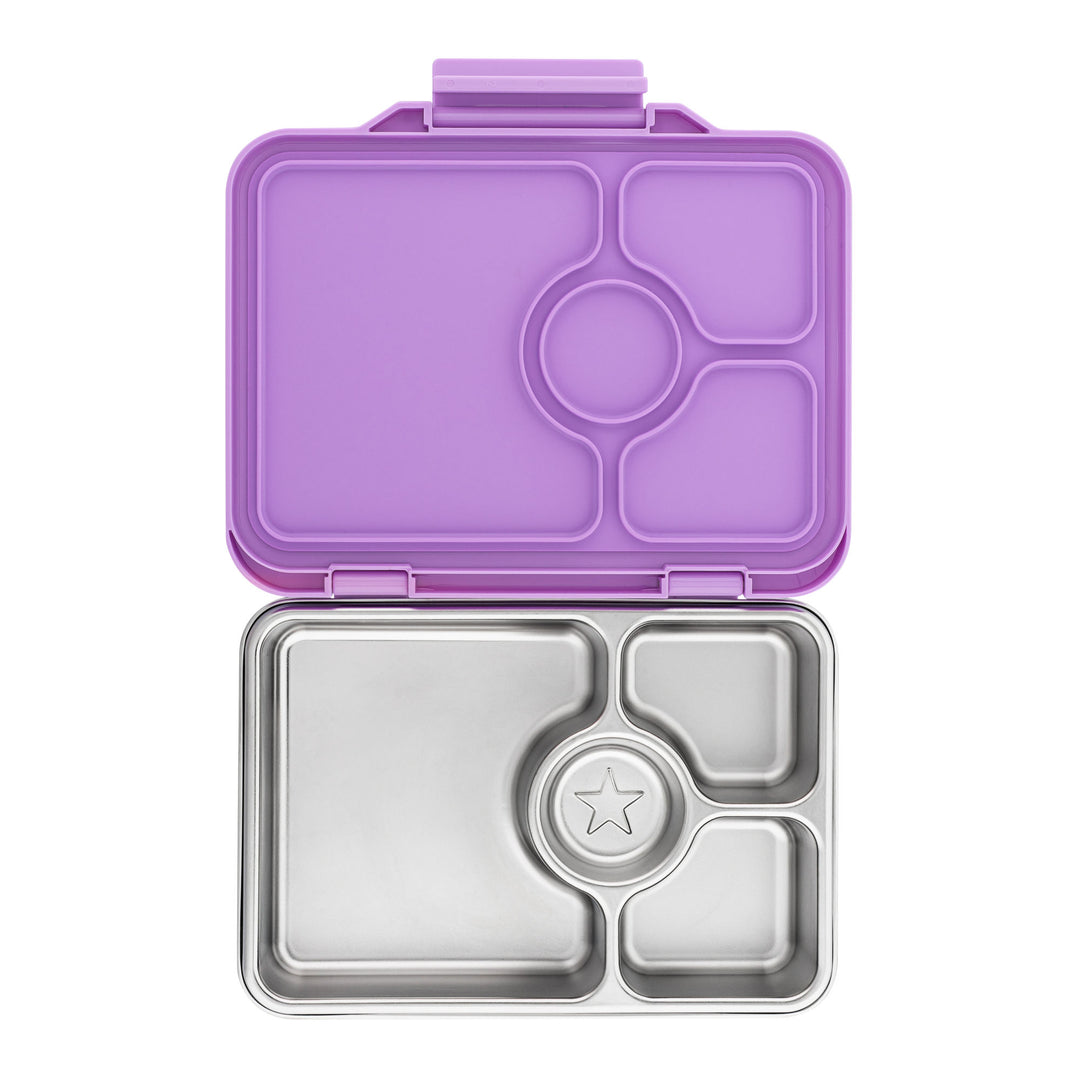 Yumbox Prêt Stainless Steel Bento Box - Lavande Purple