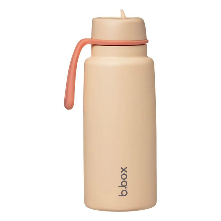 b.box 1L Insulated Flip Top Drink Bottle - Melon Mist