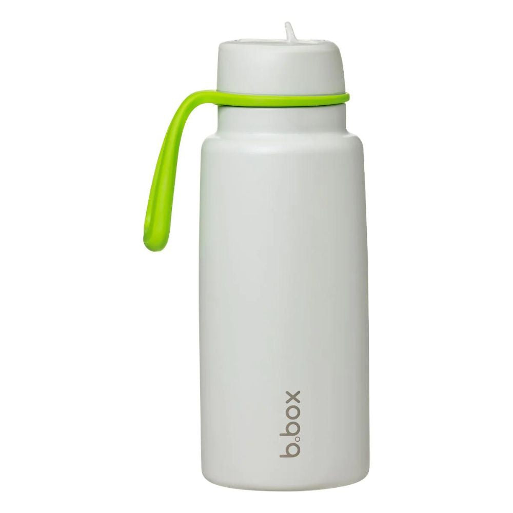 b.box 1L Insulated Flip Top Drink Bottle - Lime Time