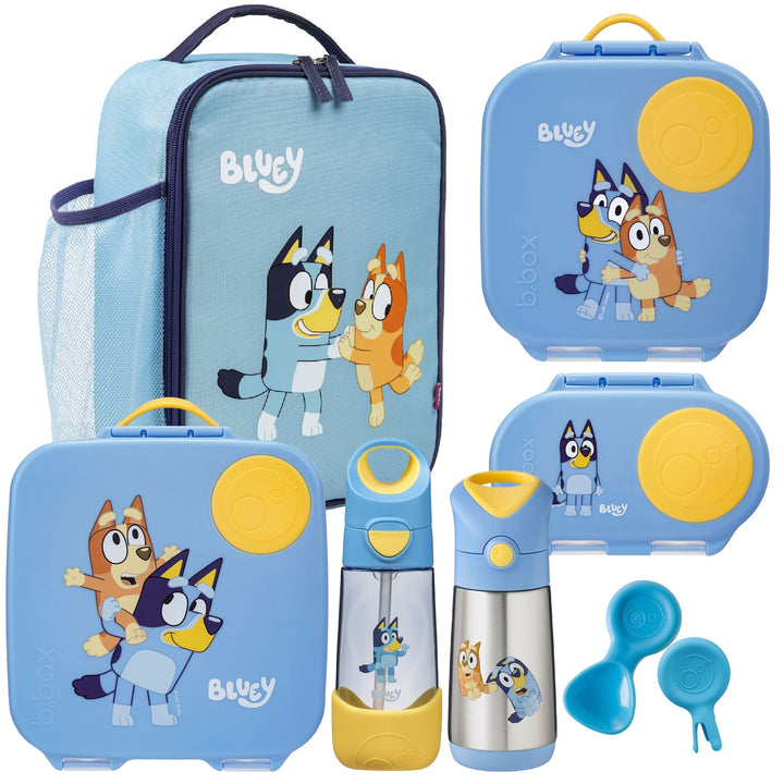 b.box Ultimate Bento Lunch Box Bundle - Bluey - FREE SHIPPING