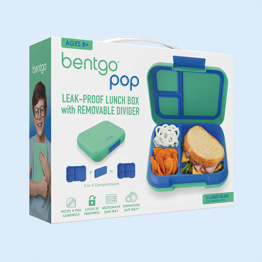 Bentgo Pop Lunch Box - Spring Green/Blue