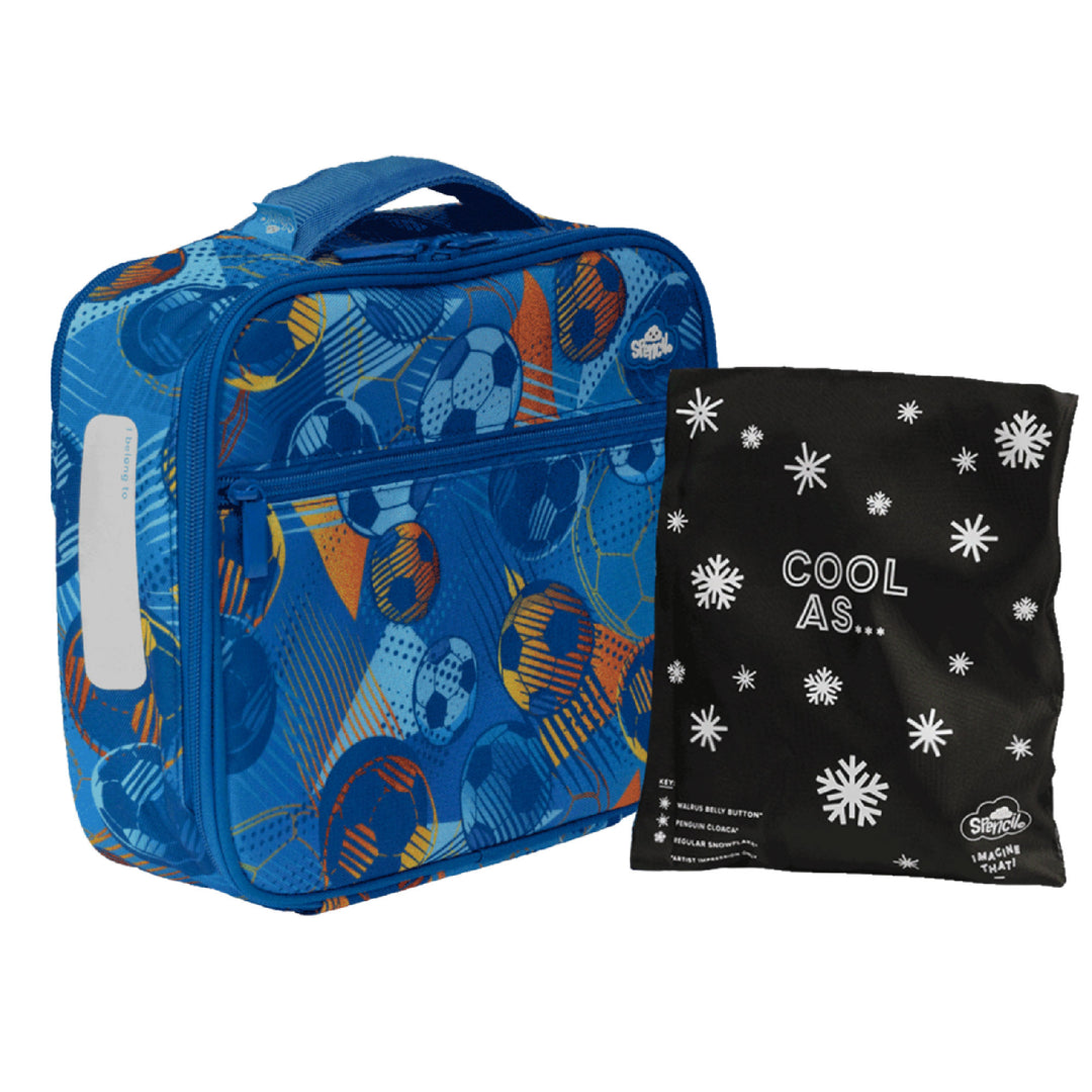 Spencil BIG Cooler Lunch Bag + Chill Pack - Game On