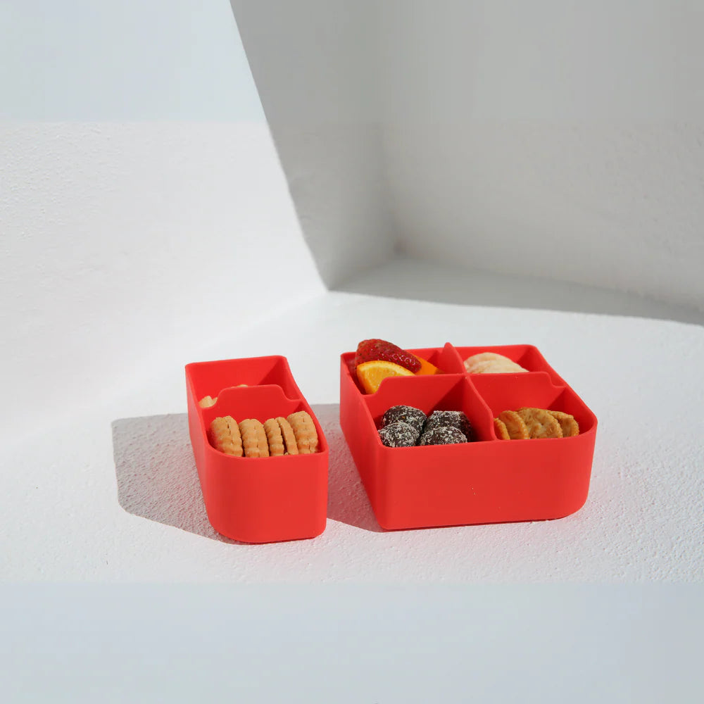 The Zero Waste People Big Bento Dividers - Chilli